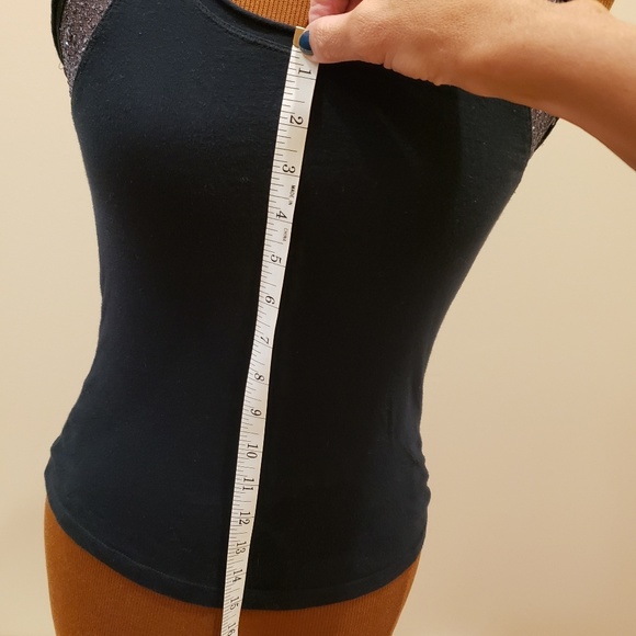 BLUE ANGELS Crystal Embellished Tank Top - Picture 4 of 6